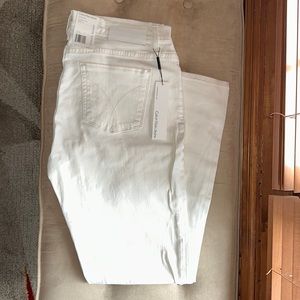 Calvin Klein Ultimate Skinny Off-white Jeans